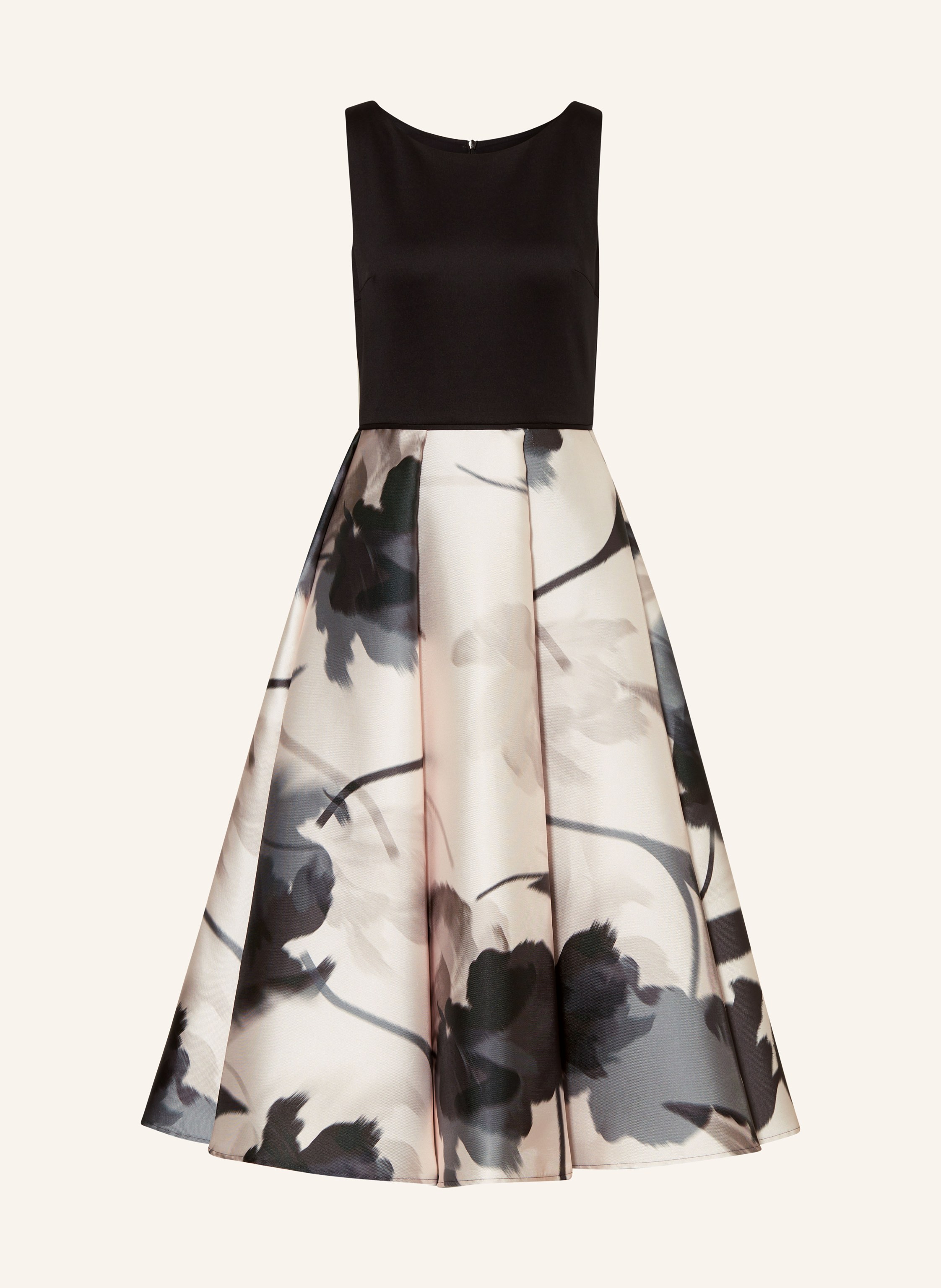 SWING Cocktailkleid im Materialmix