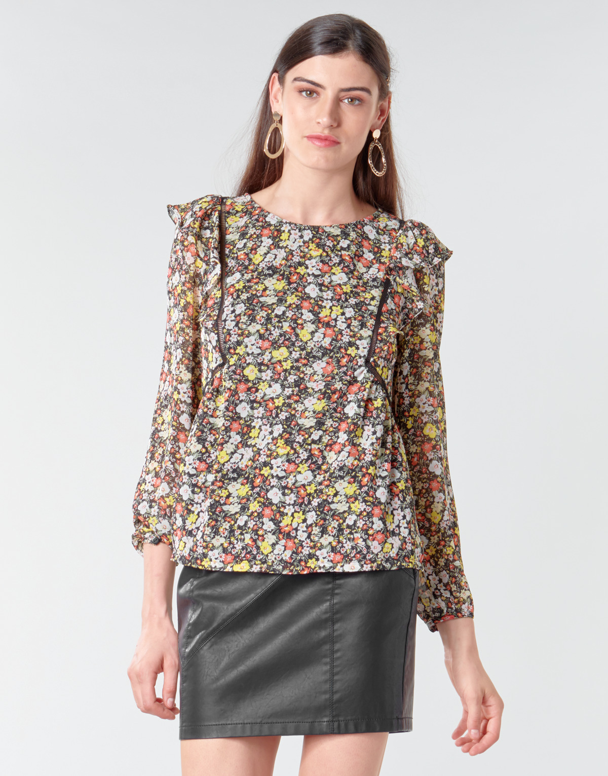 Betty London - NELIA - Black / Multicolour