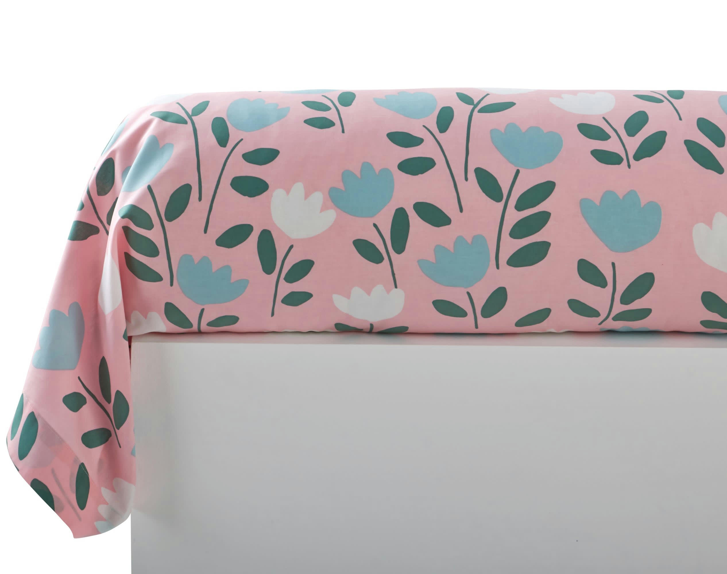 LICORNE - Taie d'oreiller enfant 43x140 multicolore en coton