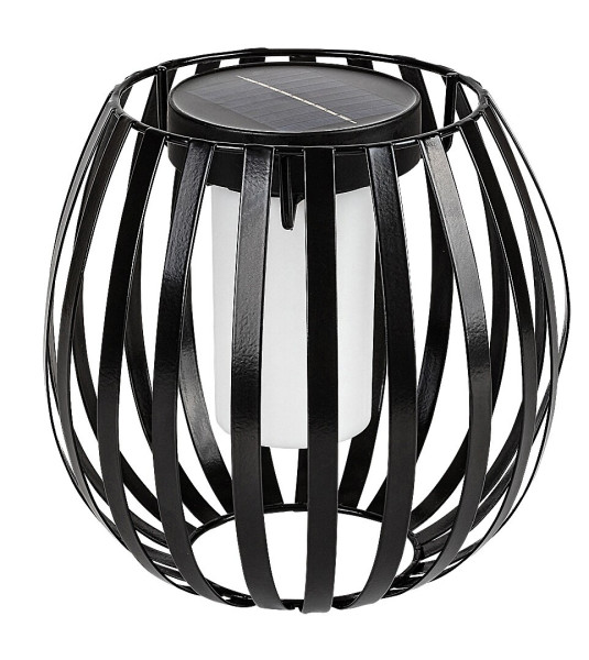 Lampa stołowa solarna SAVOCAczarno-biały LED 1x1W 5lm IP44 Rabalux