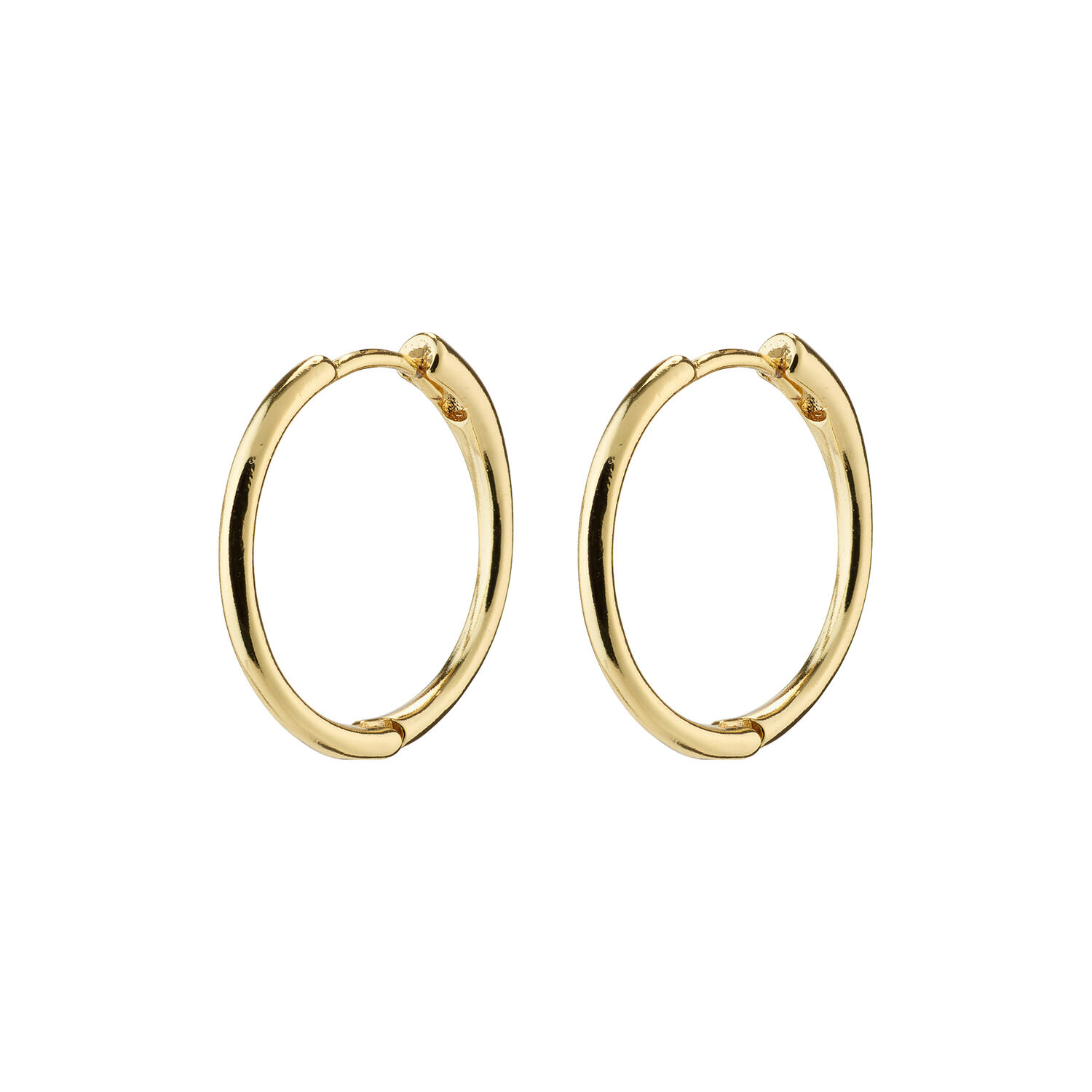 EANNA recycled medium hoops, guldbelagt