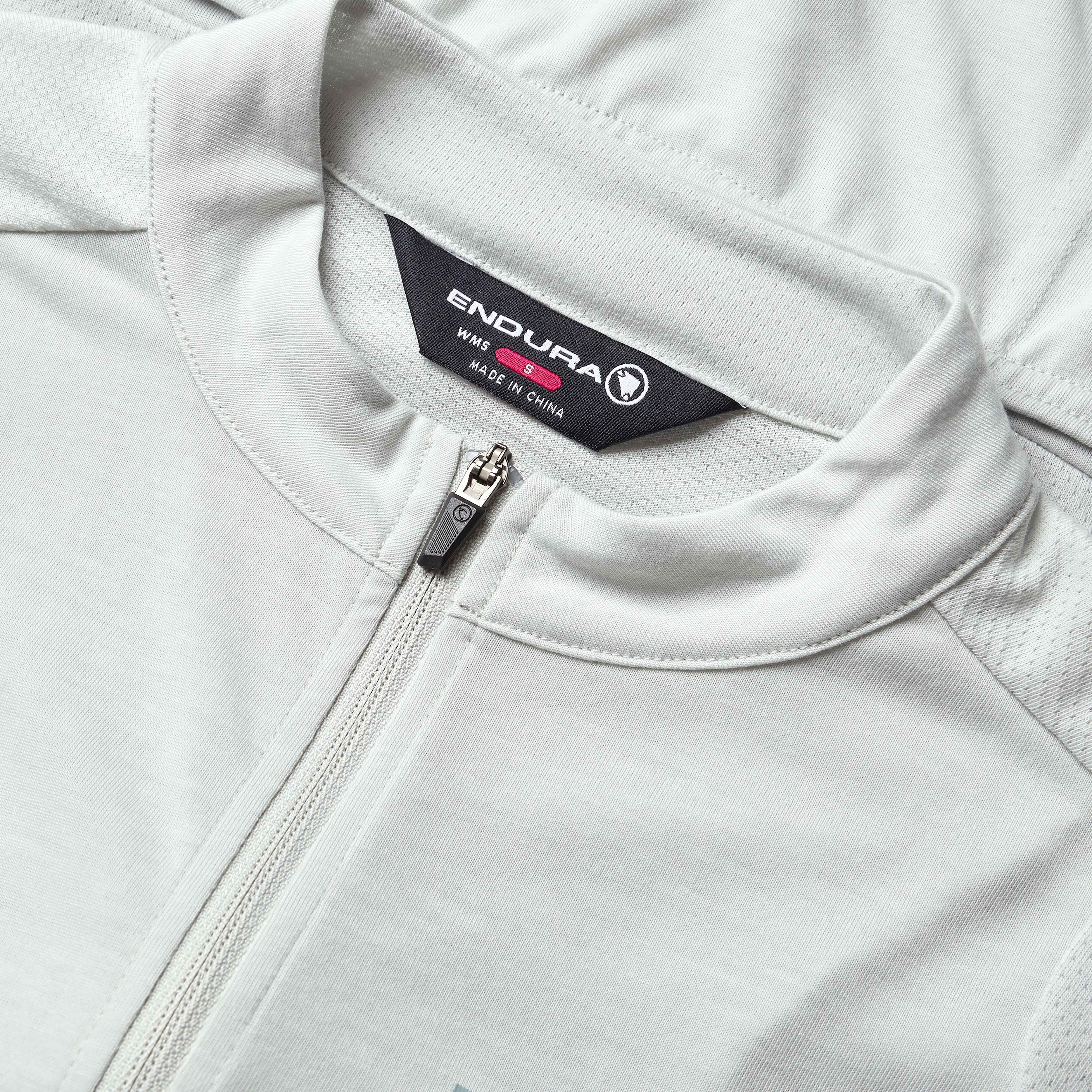 Women's Loop S/S Zipped Jersey - Mains Grey