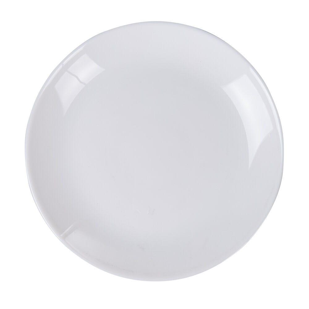 Assiette à dessert ronde verre Luminarc Diwali blanche Ø20cm