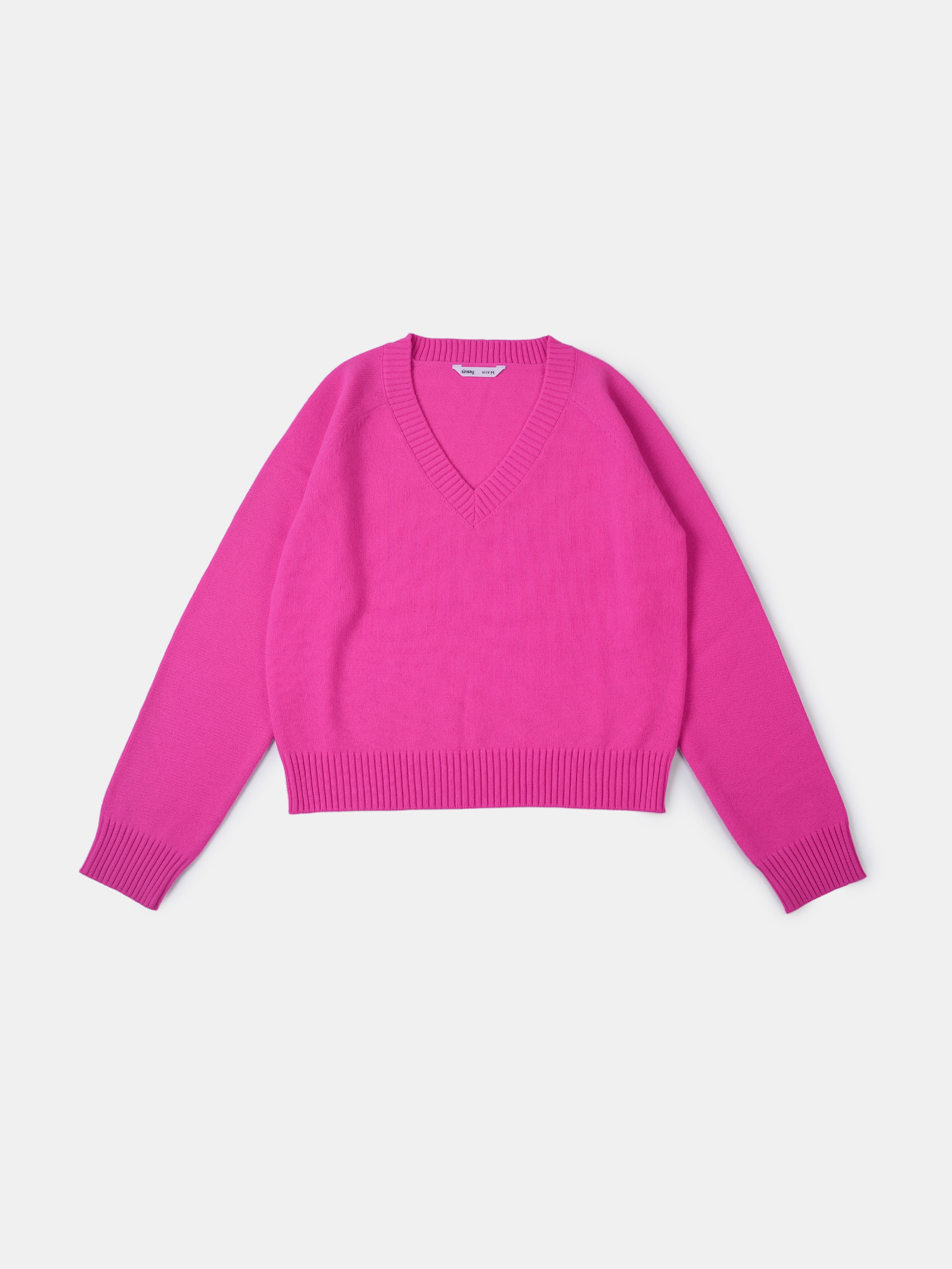 Sweter z dekoltem V