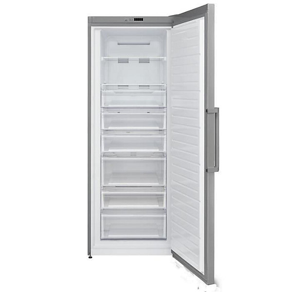Congélateur armoire 405L -Total No Frost - dégivrage automatique - Classe E - L70 cm x H191 cm x P75,5 cm - Inox