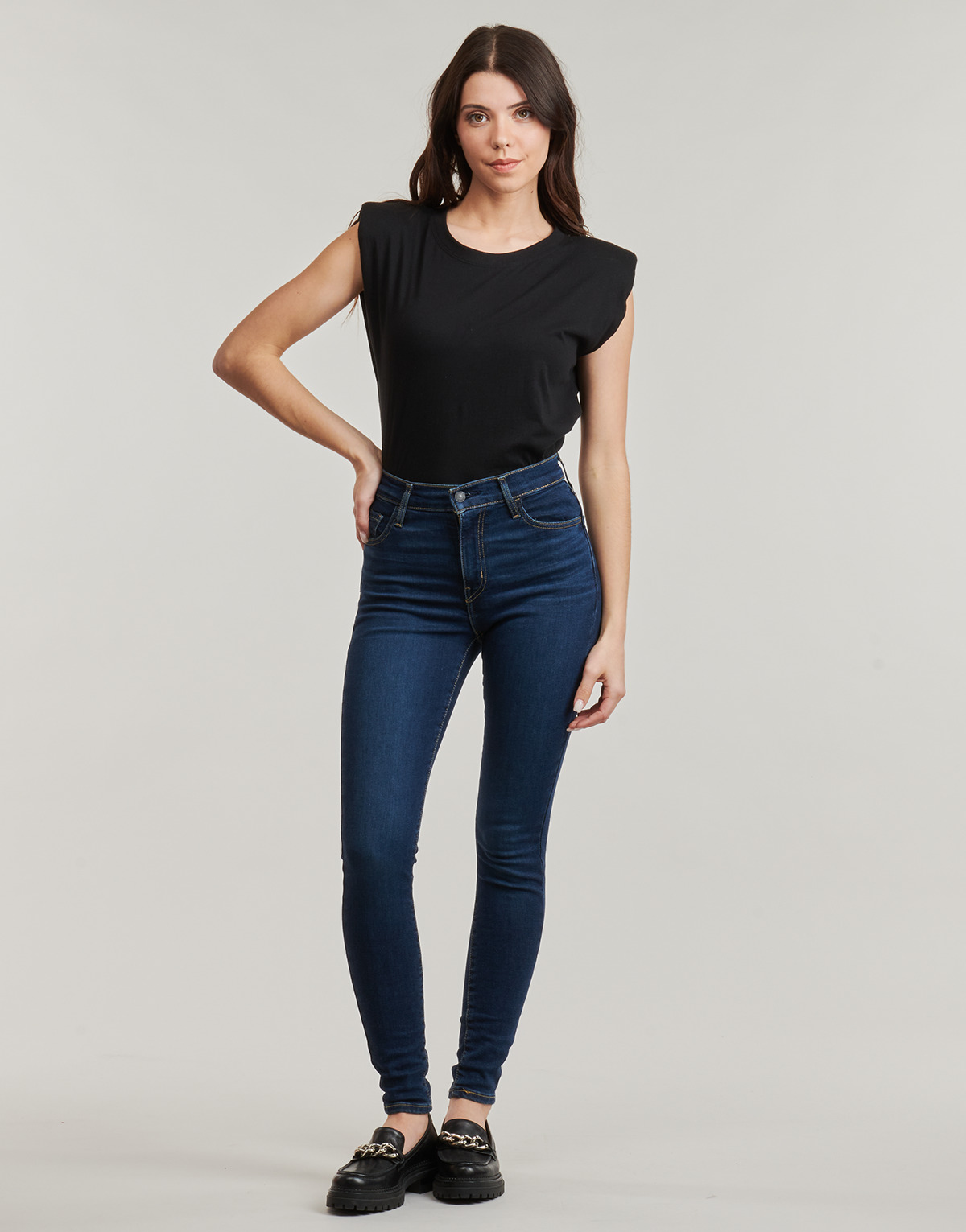 Levi's - 720 HIRISE SUPER SKINNY - Blue