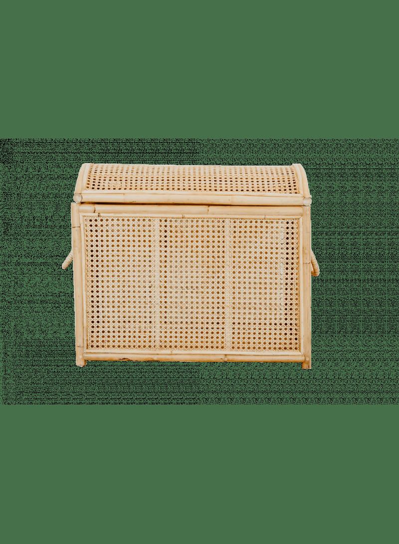 JACK - Coffre jouet rotin cannage