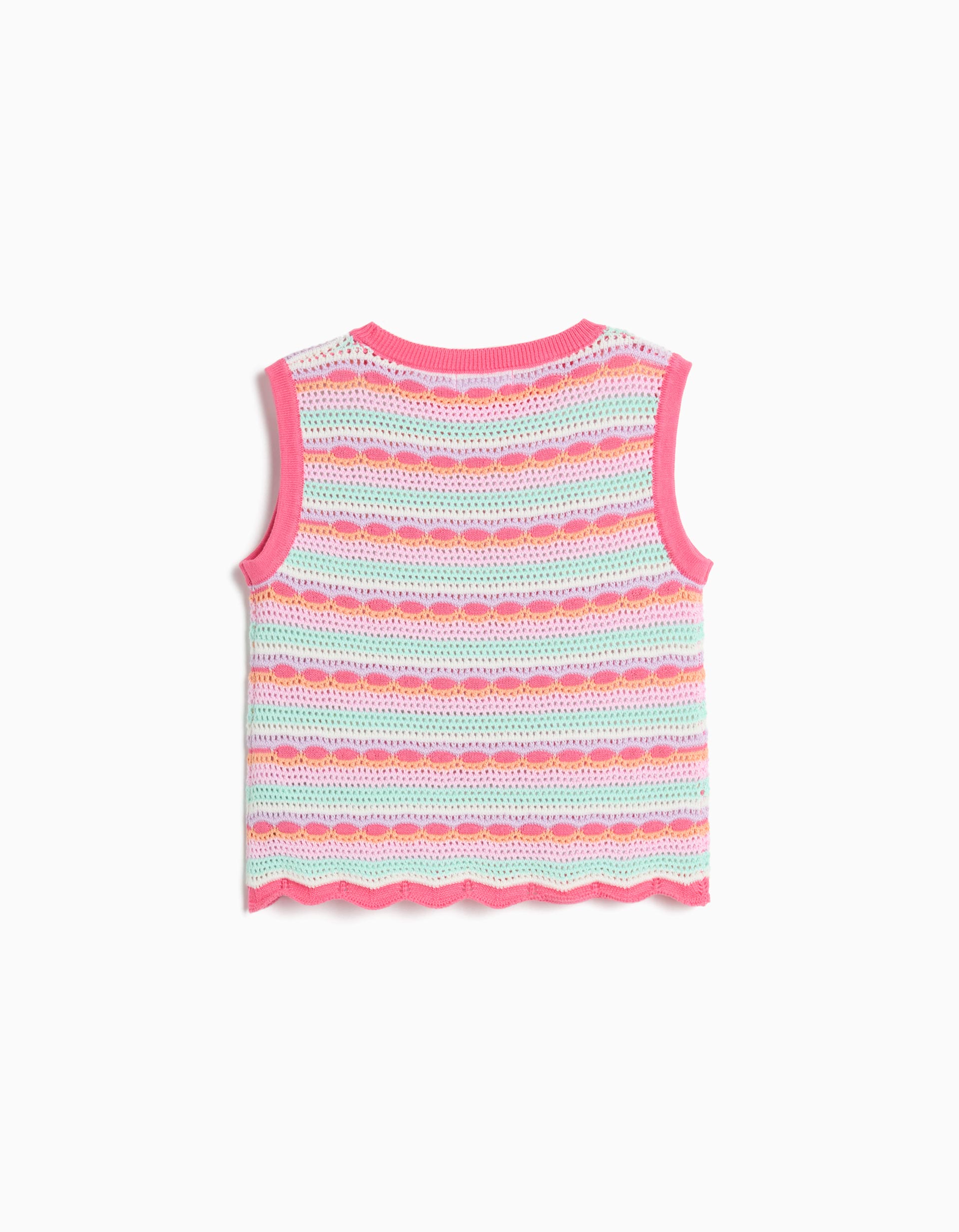 Top Crochet, Menina, Roxo Claro