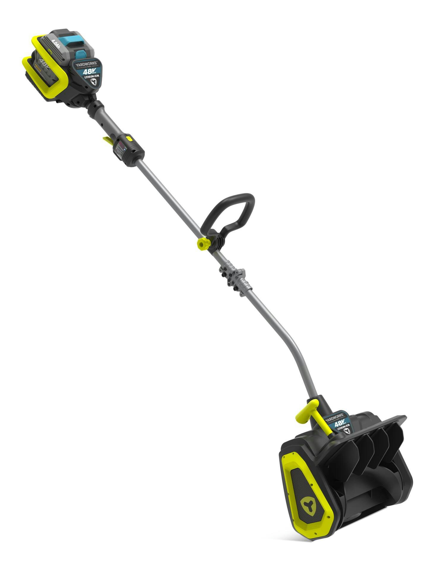 Yardworks 48V Battery-Powered Cordless Snow Shovel, 12-in