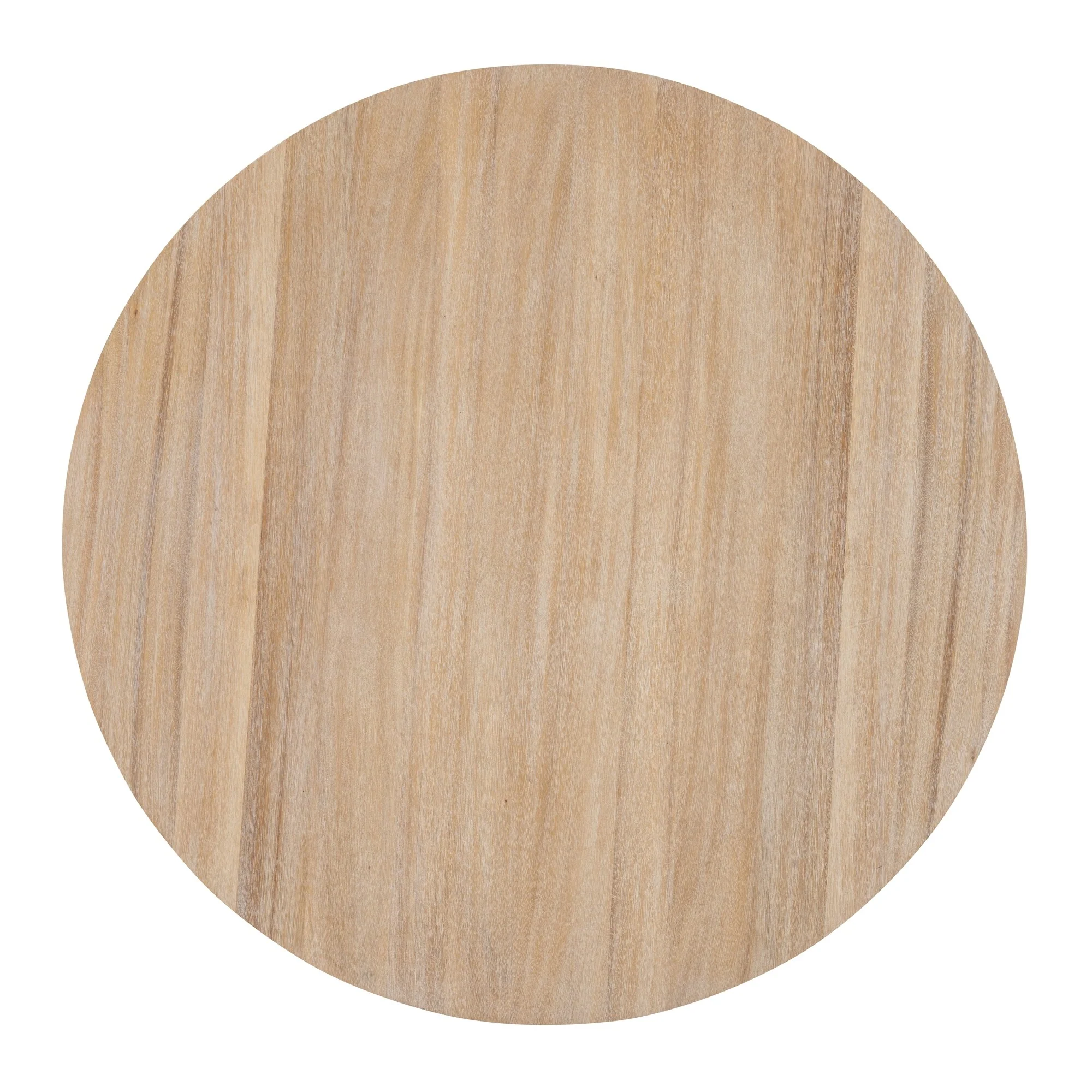 Rustic Style 5-piece Dining Set with Round Table, 3 Upholstered Chairs and Side Chairs