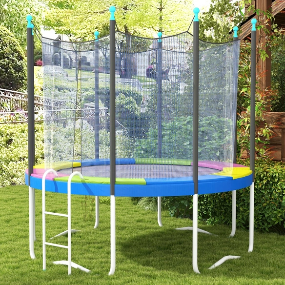 Trampolinabdeckung, Ø 244 cm, mehrfarbig