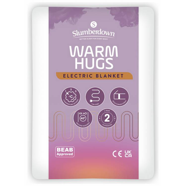 Slumberdown Warm Hugs Electric Blanket-King