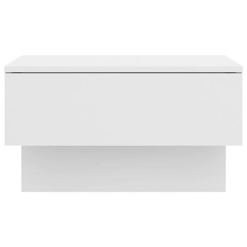 NNEVL Wall-mounted Bedside Cabinets 2 pcs White