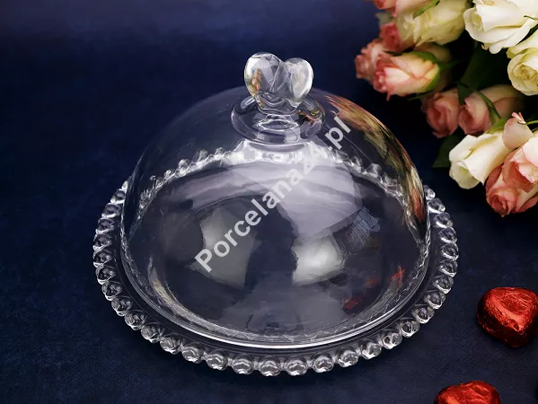Patera 19,5 cm z kloszem Altom Design - Love 07.LOV.6952