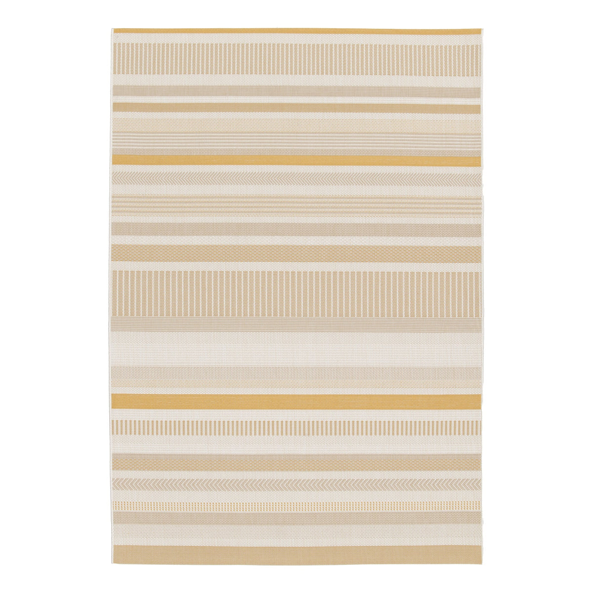 AFK Living vloerkleed Solea - voor binnen en buiten - geel - 160 x 230 cm