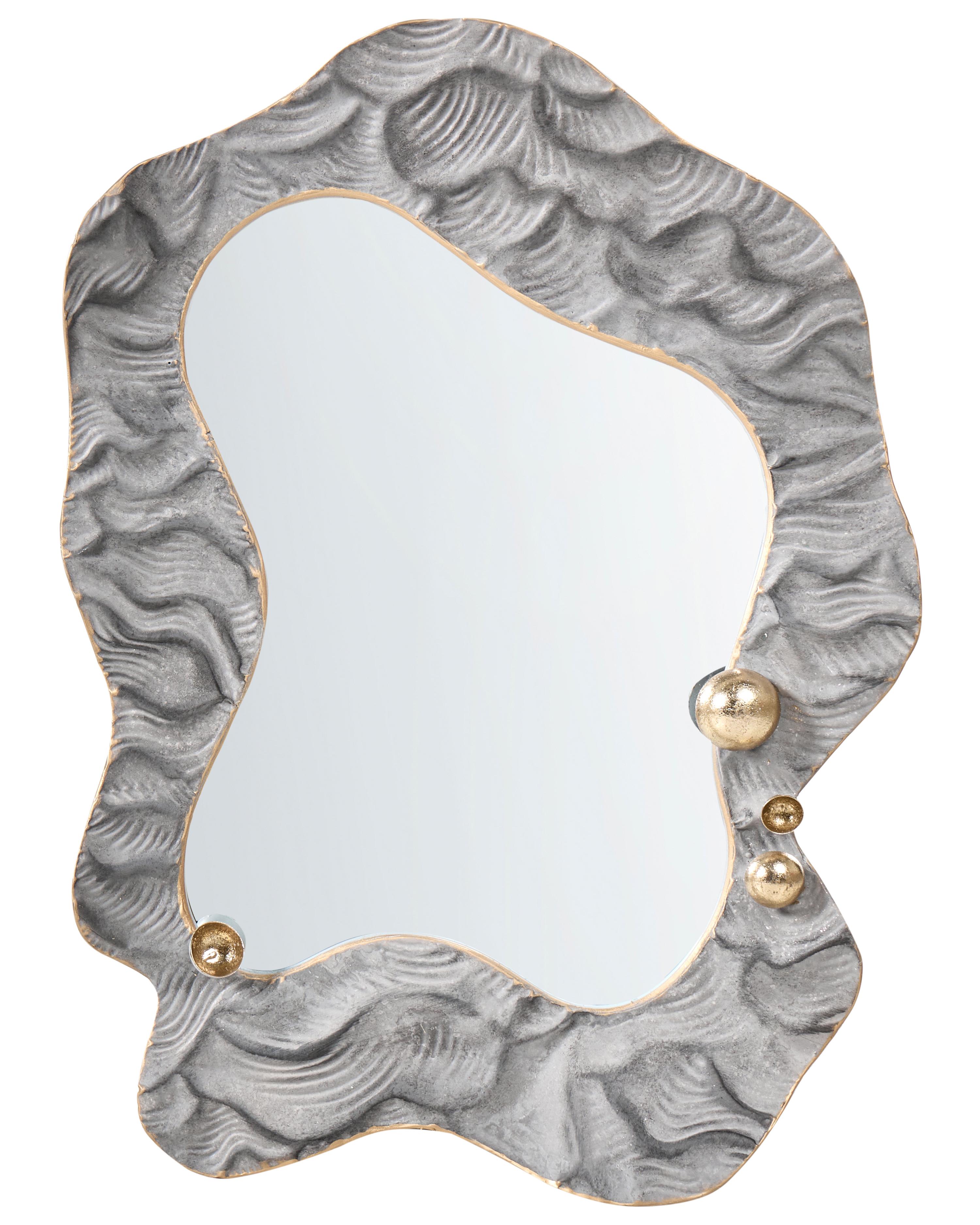 Wall Mirror LINAS 51 cm 67 cm Grey