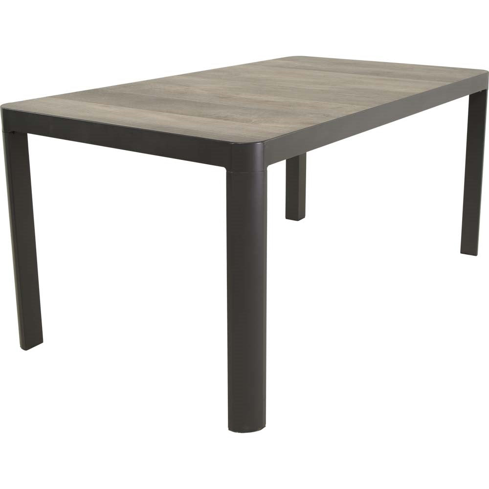 Lesli Living tuintafel Castilla - antraciet - 160x90x74cm