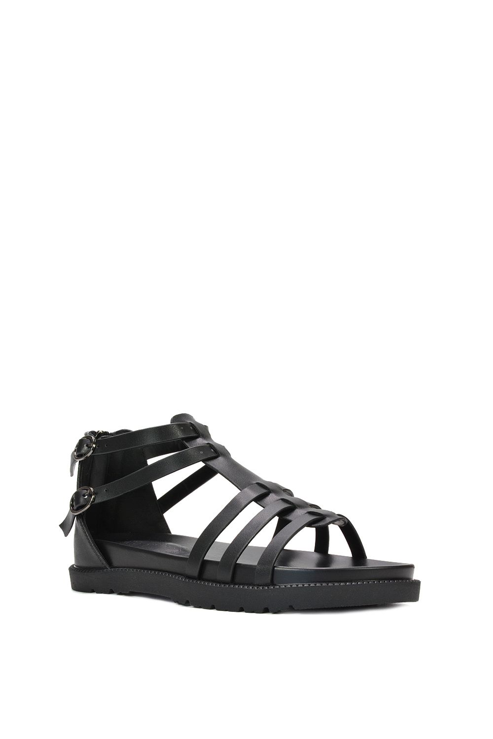 XY London Haden' Flatform Gladiator Sandals With Chunky Sole