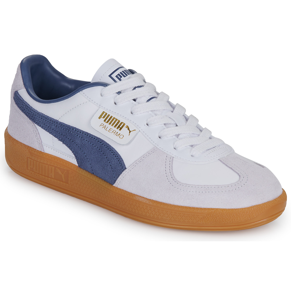 Puma - Palermo Lth - White-blue