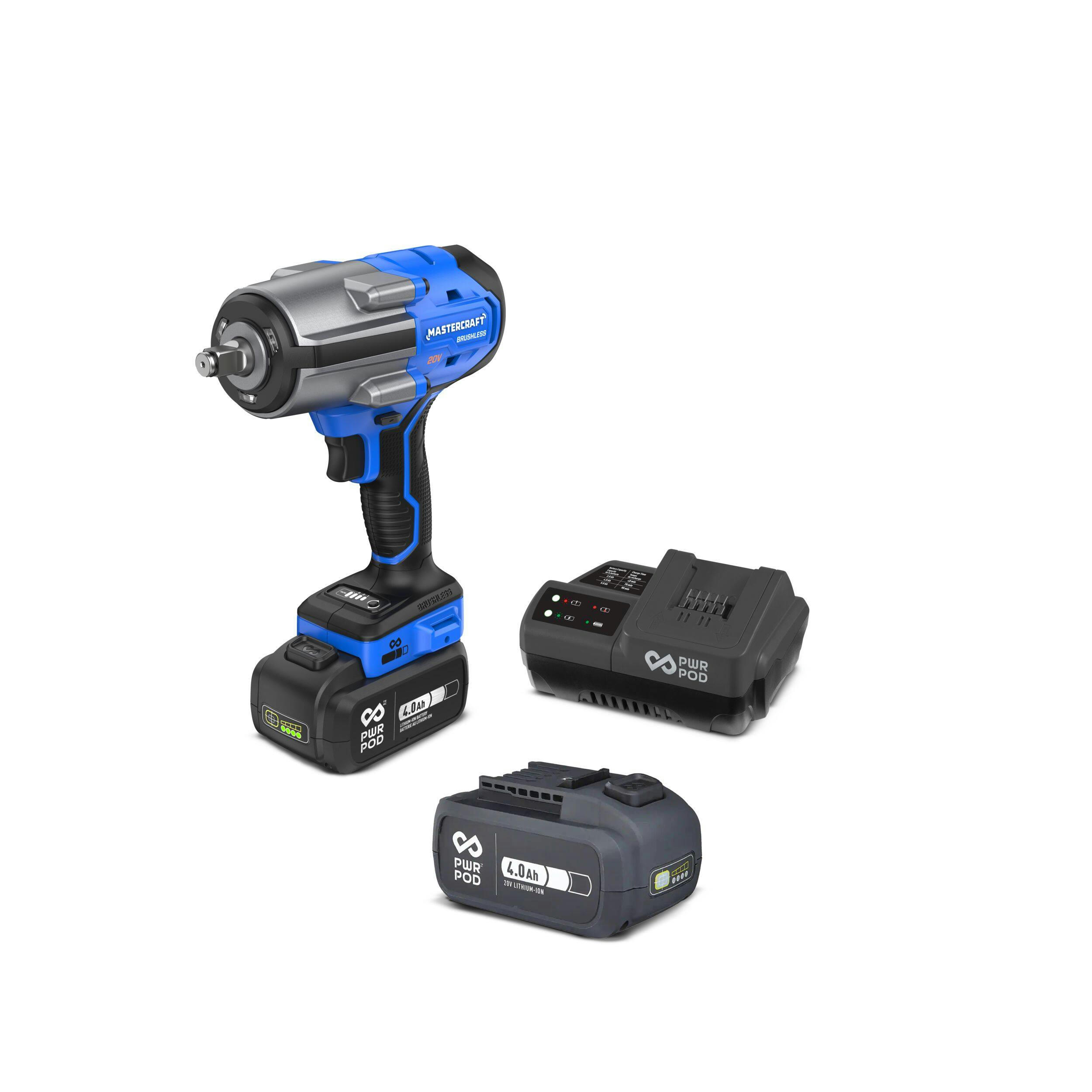 Mastercraft 20V Mid Torque Impact Wrench