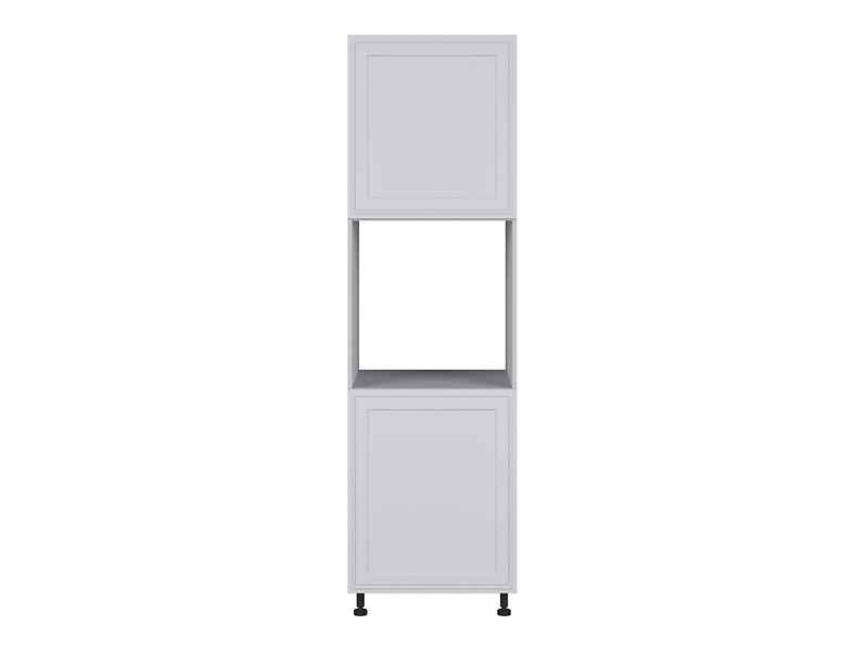 Szafka pod zabudowę piekarnika Verdi 60 cm wysoka prawa jasny szary mat
