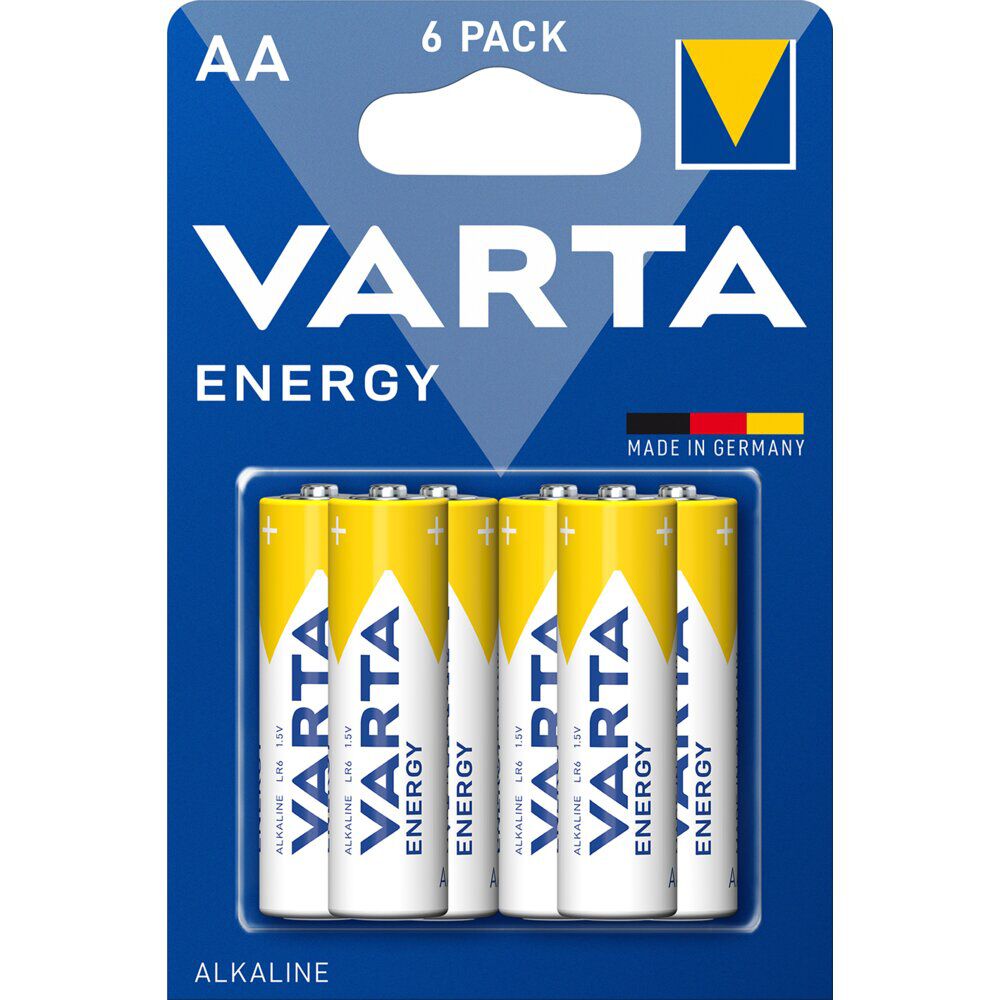 Pile alcaline Varta LR06 type AA x6