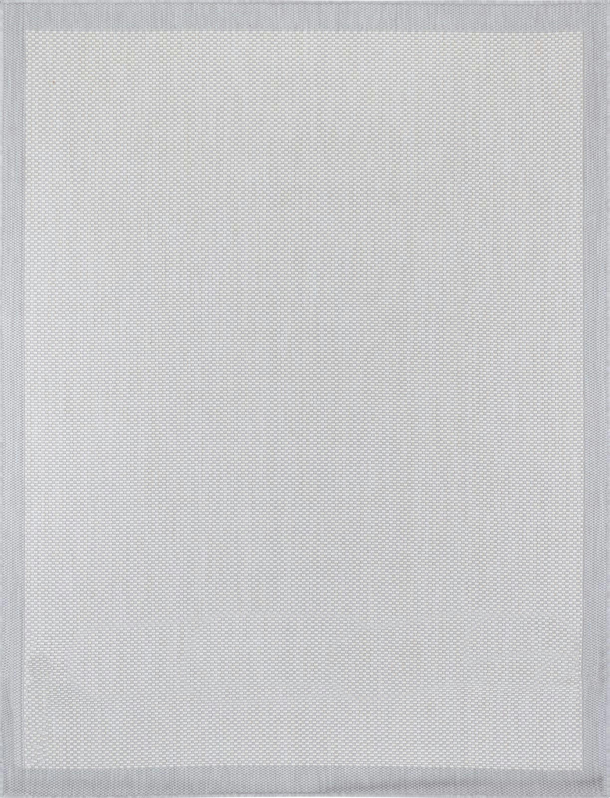 KACEY - Tapis d'Extérieur/Intérieur Gris/Ivoire 120x170