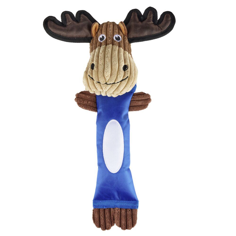 Jouet pour chien peluche avec couinement L40cm (4 modèles)
