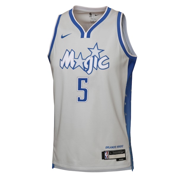 Paolo Banchero Orlando Magic Nike Youth 2025/26 City Edition Swingman Jersey - Silver