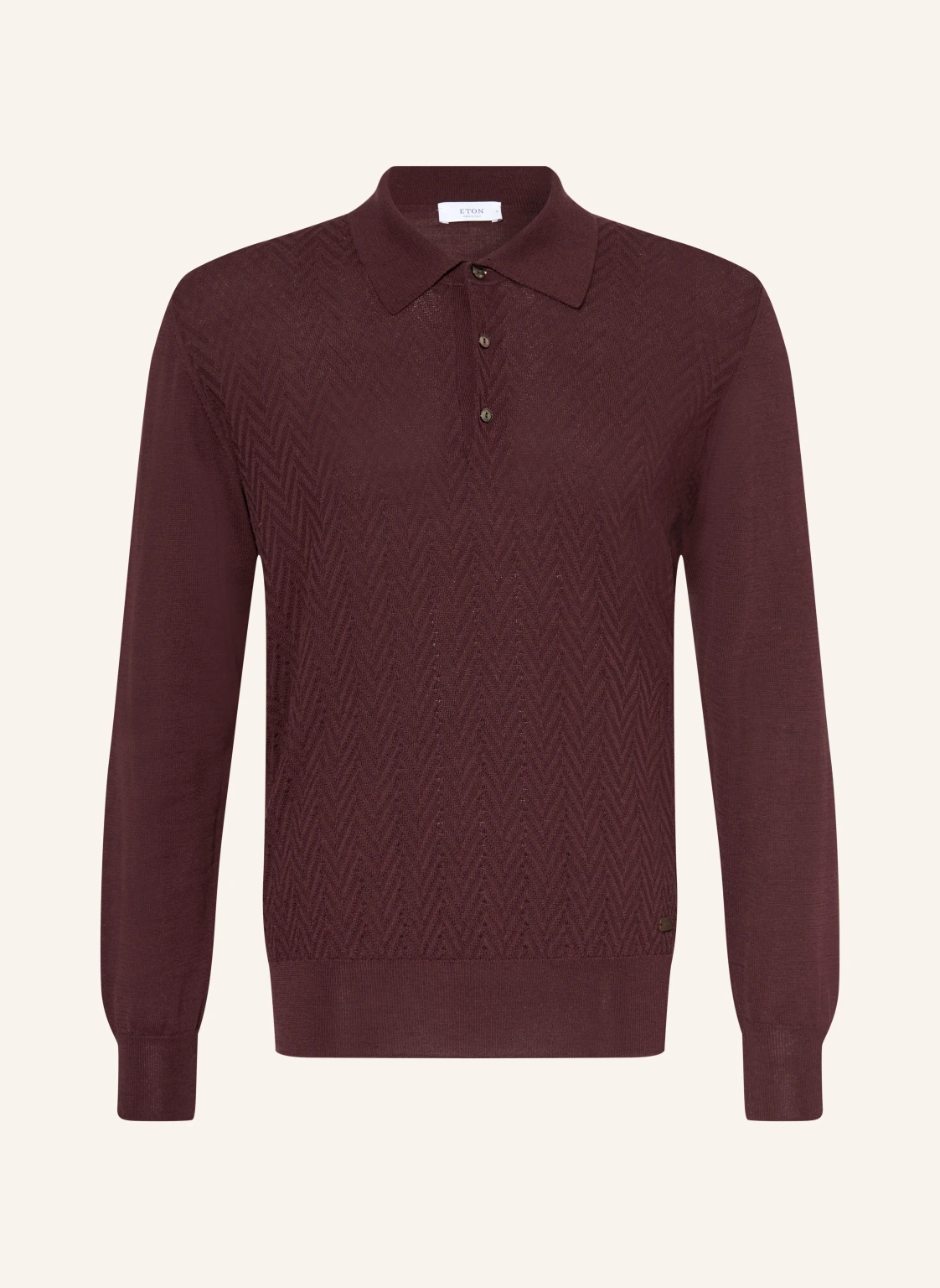 ETON Strick-Poloshirt