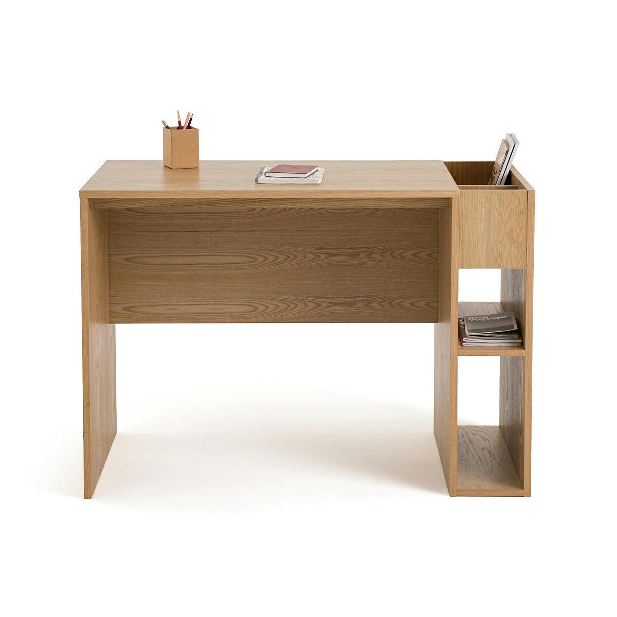 Bureau plaqué chêne, Essena