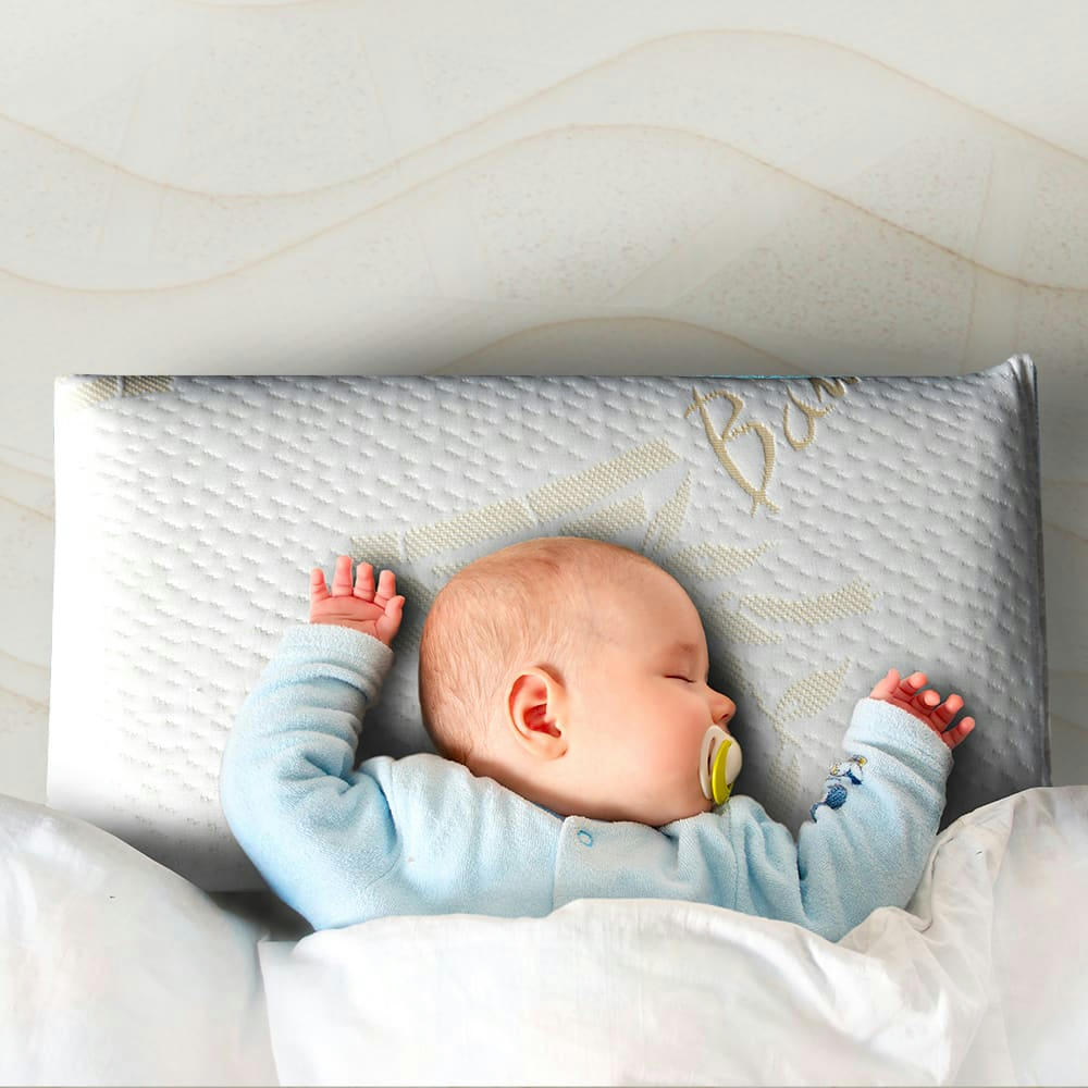 BABY - Oreiller 26x50  26x50  Mémoire de forme  Mi-ferme