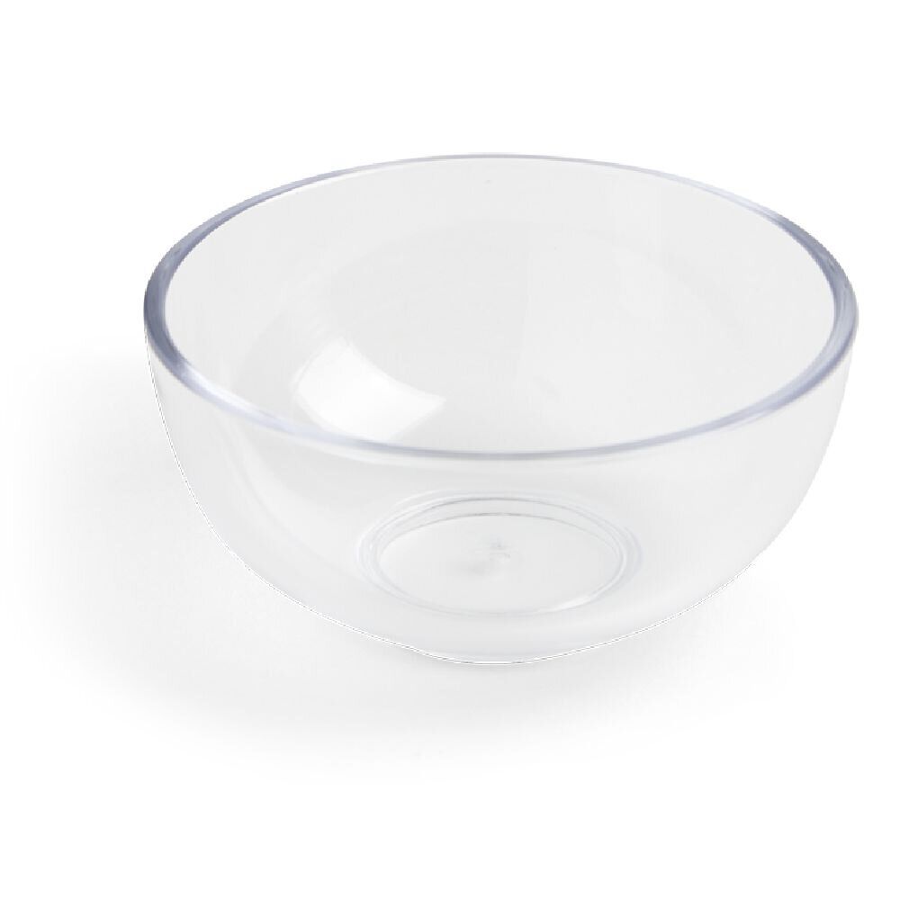 Lot de 6 verrines 120ml plastique transparent Ø8,3xH4cm