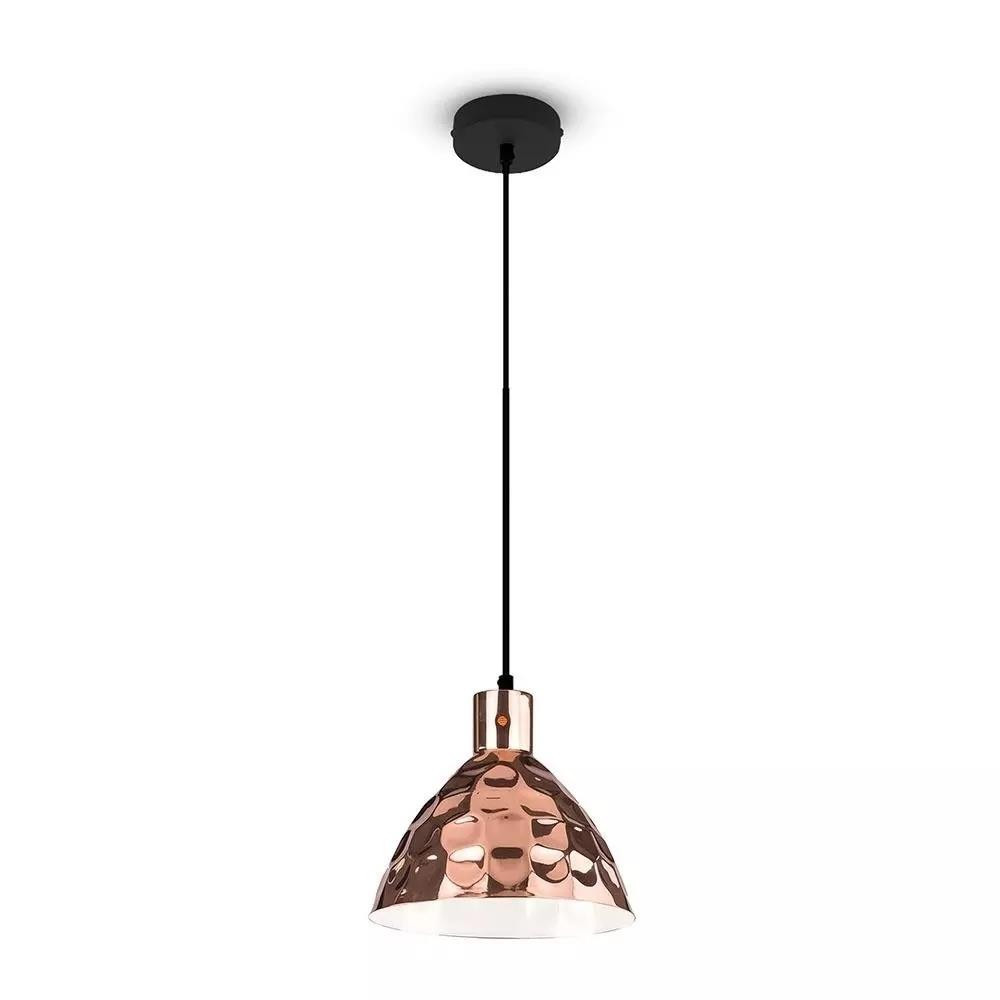 Lampa wisząca mosiężno-złota VT-8300 1xE27x60W wym: 100x30x30 cm V-TAC