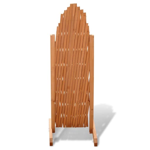 NNEVL Trellis Fence Solid Wood 180x100 cm