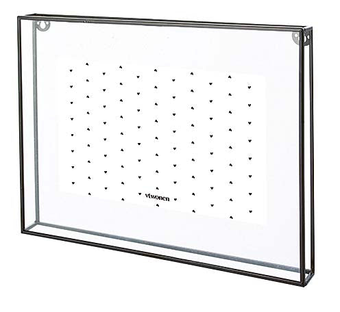vtwonen Rechthoekige Fotolijst - Metaal - Zwart - 34x25 cm
