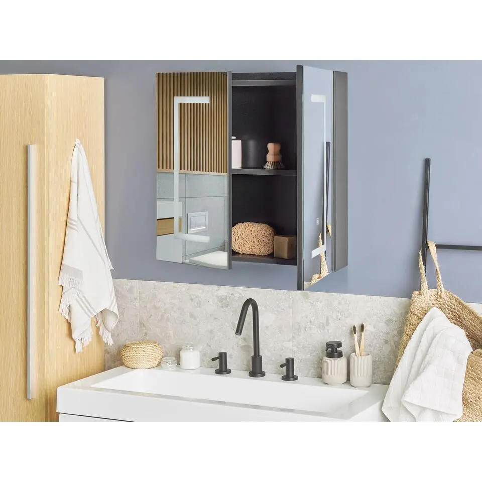 MAZARREDO - Badkamermeubel - Wit - Multiplex