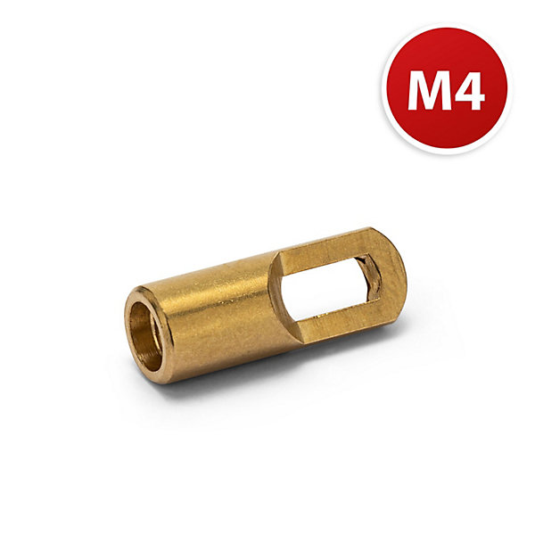 Œillet de tirage M4. Pour aiguilles tire-fils diamètre 3, 4 et 5 mm