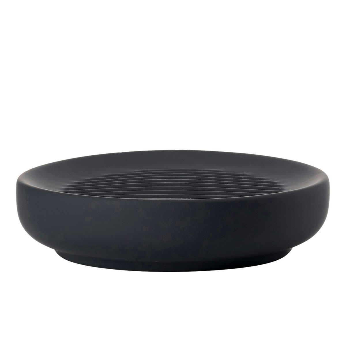 UME - Porte-savon en argile noir