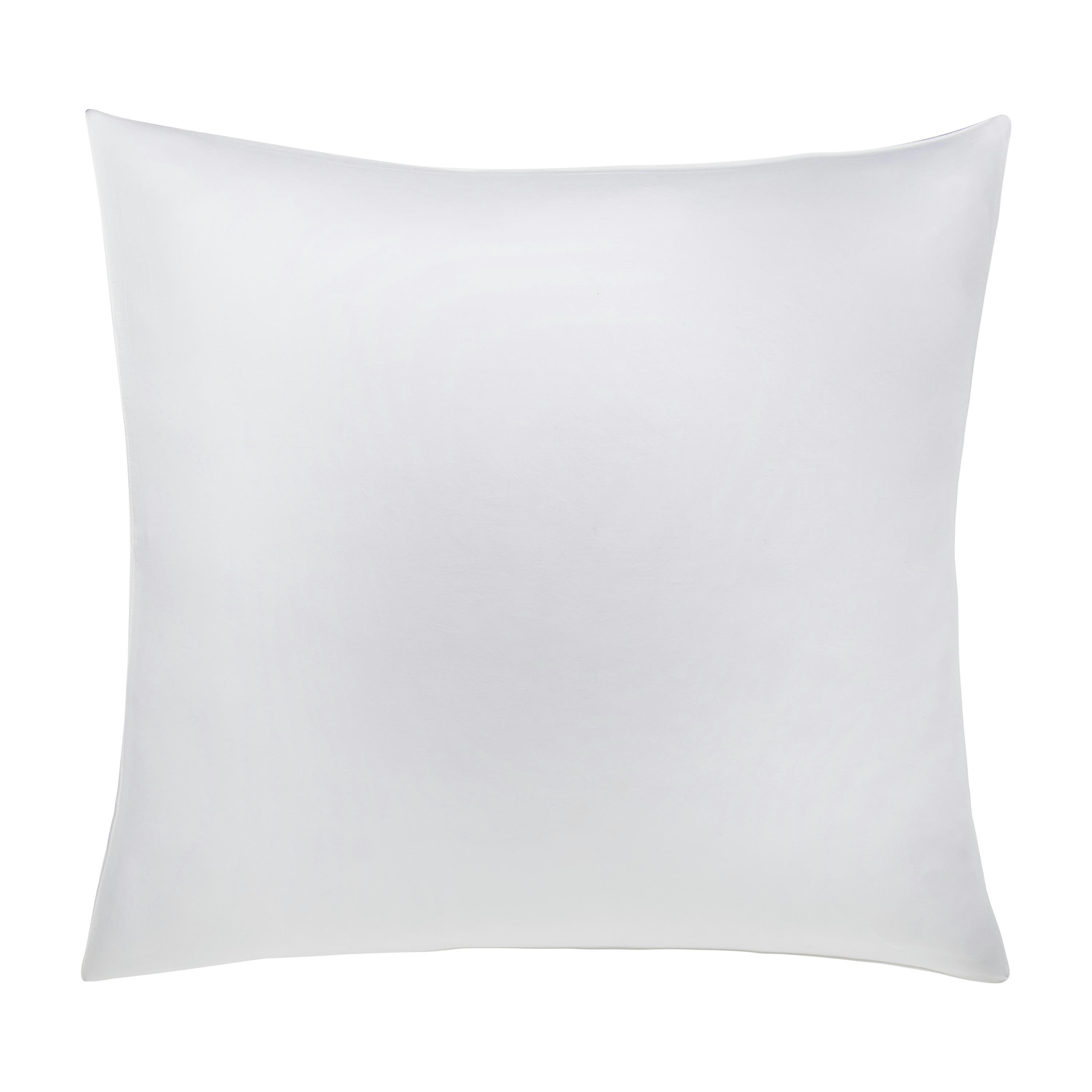 NUIT SATINÉE - Taie d'oreiller en satin lavé  65x65cm Blanc