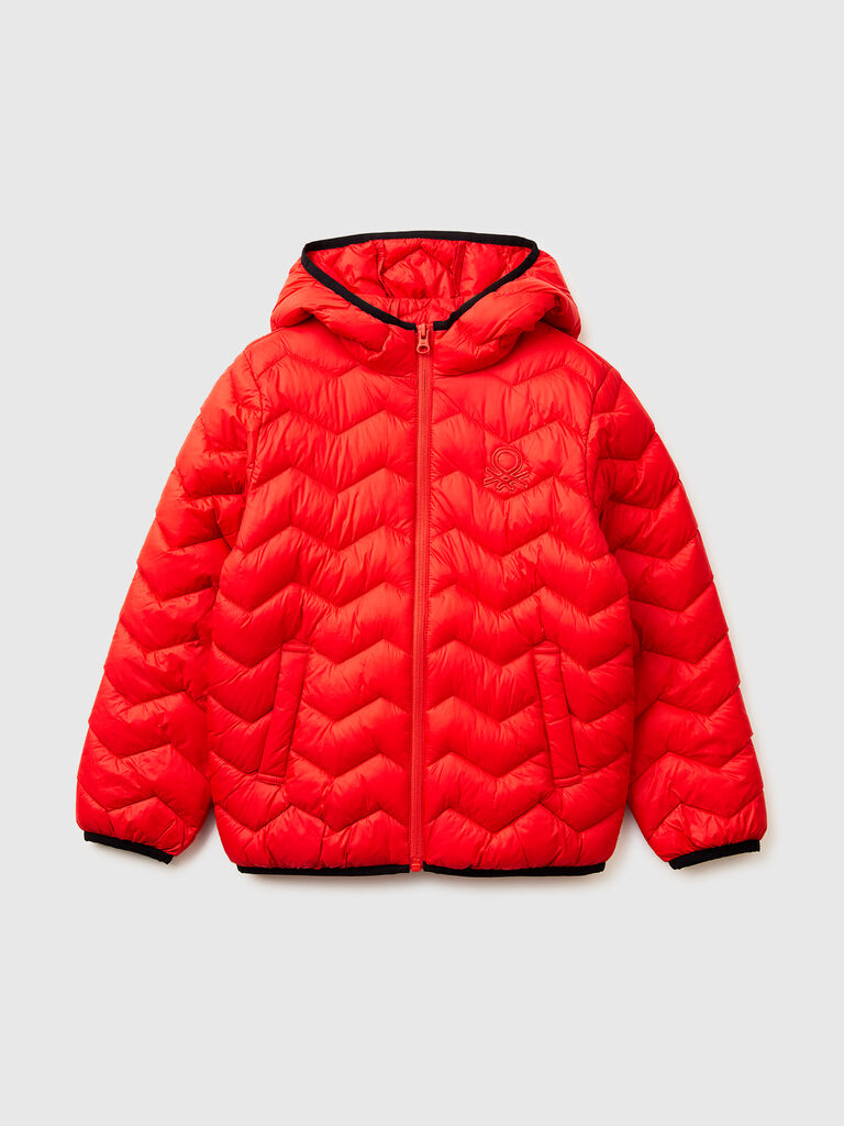 Padded jacket with hood