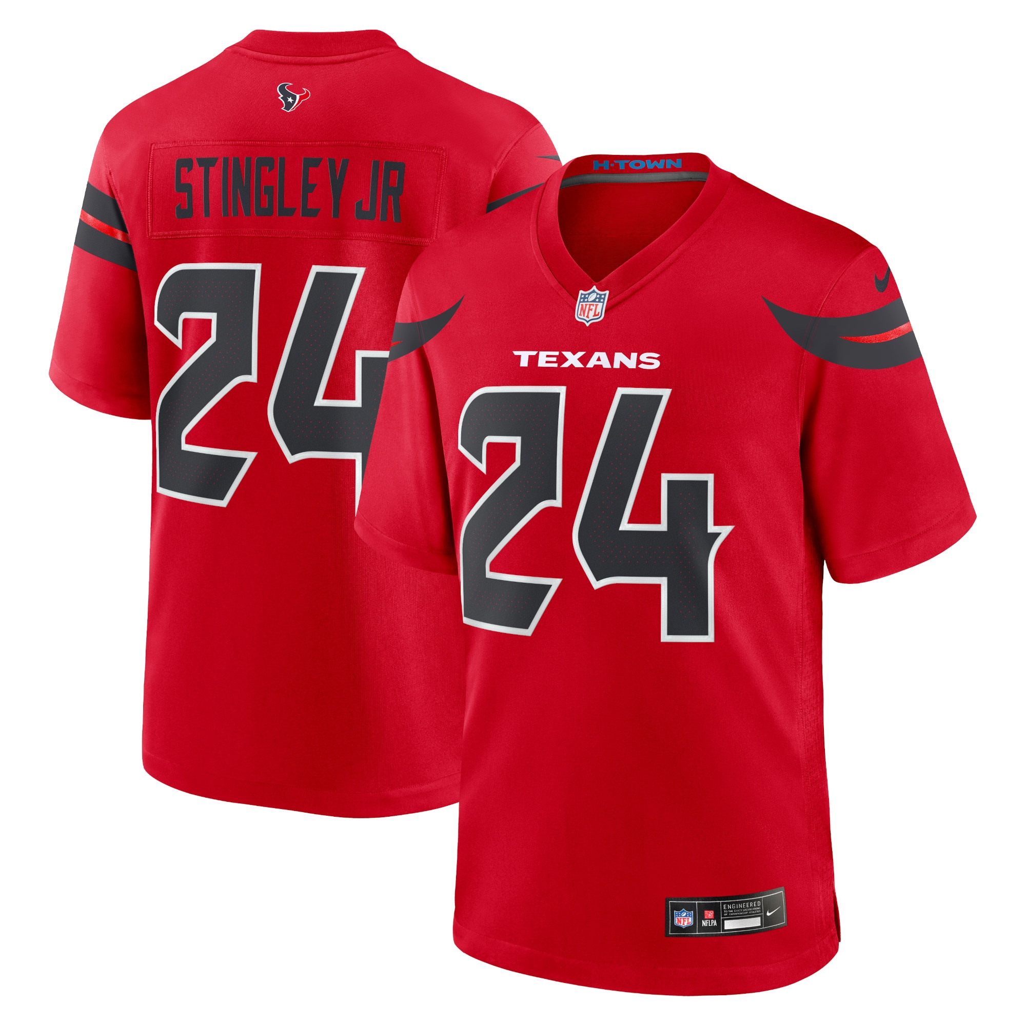 Derek Stingley Jr. Houston Texans Nike 2nd Alternate Game Jersey - Navy