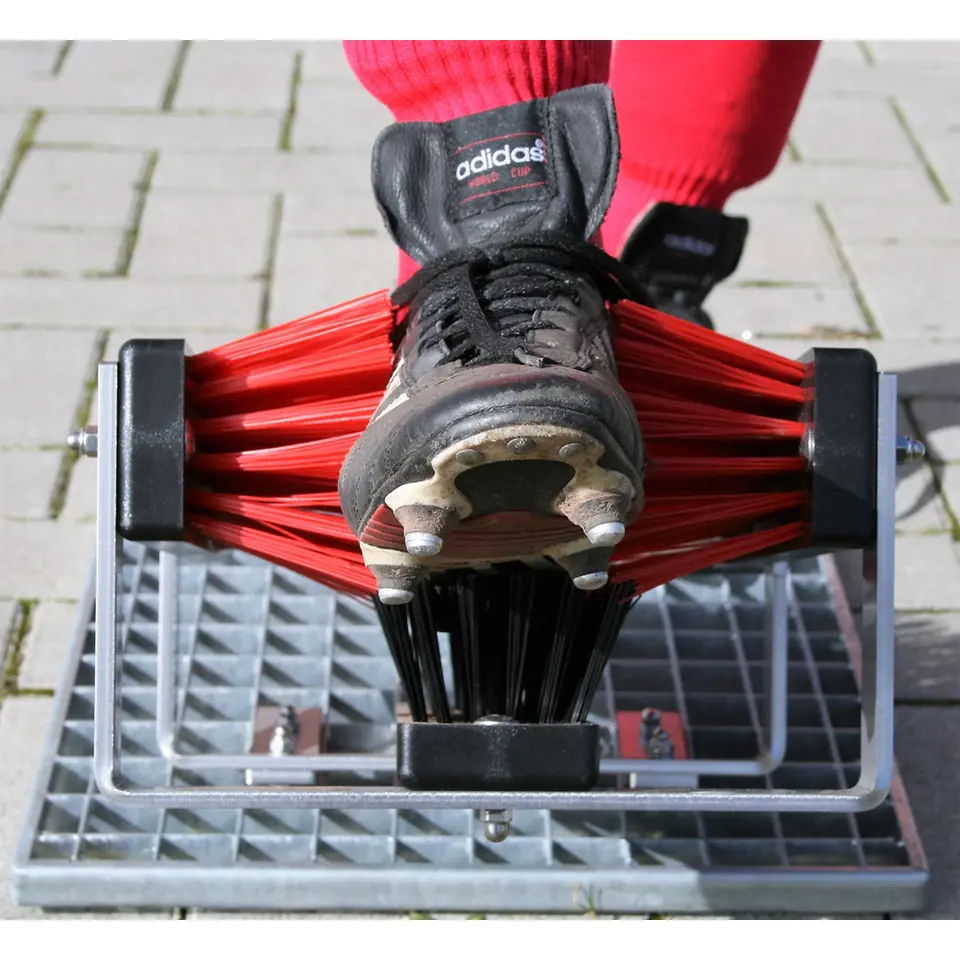 FloorMAX Classic professionele voetenveger / schoenborstel met rooste