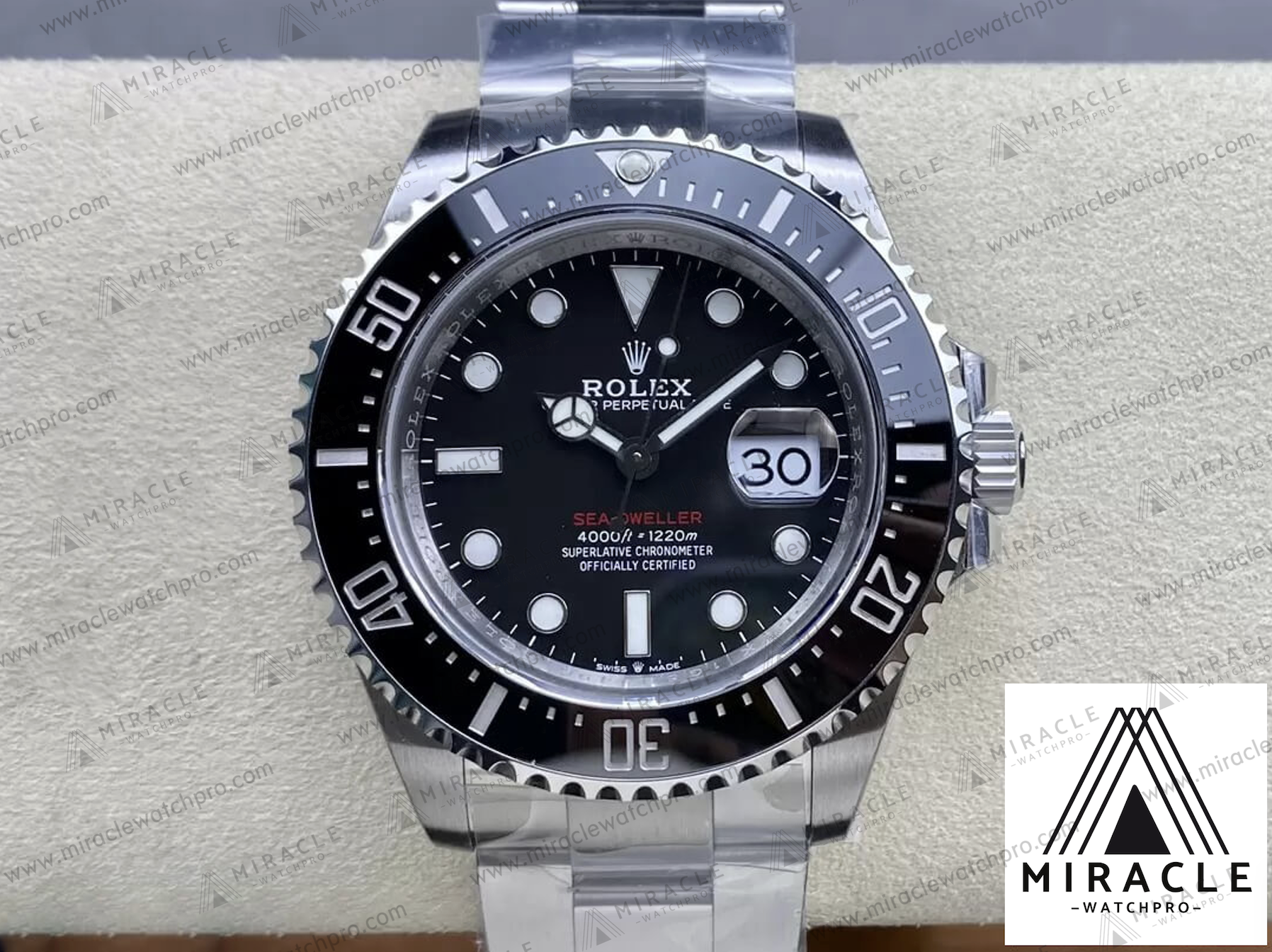 ROLEX-SEA DWELLER-ref.M126600-0002-Elite Clone-43mm-Replica Watch