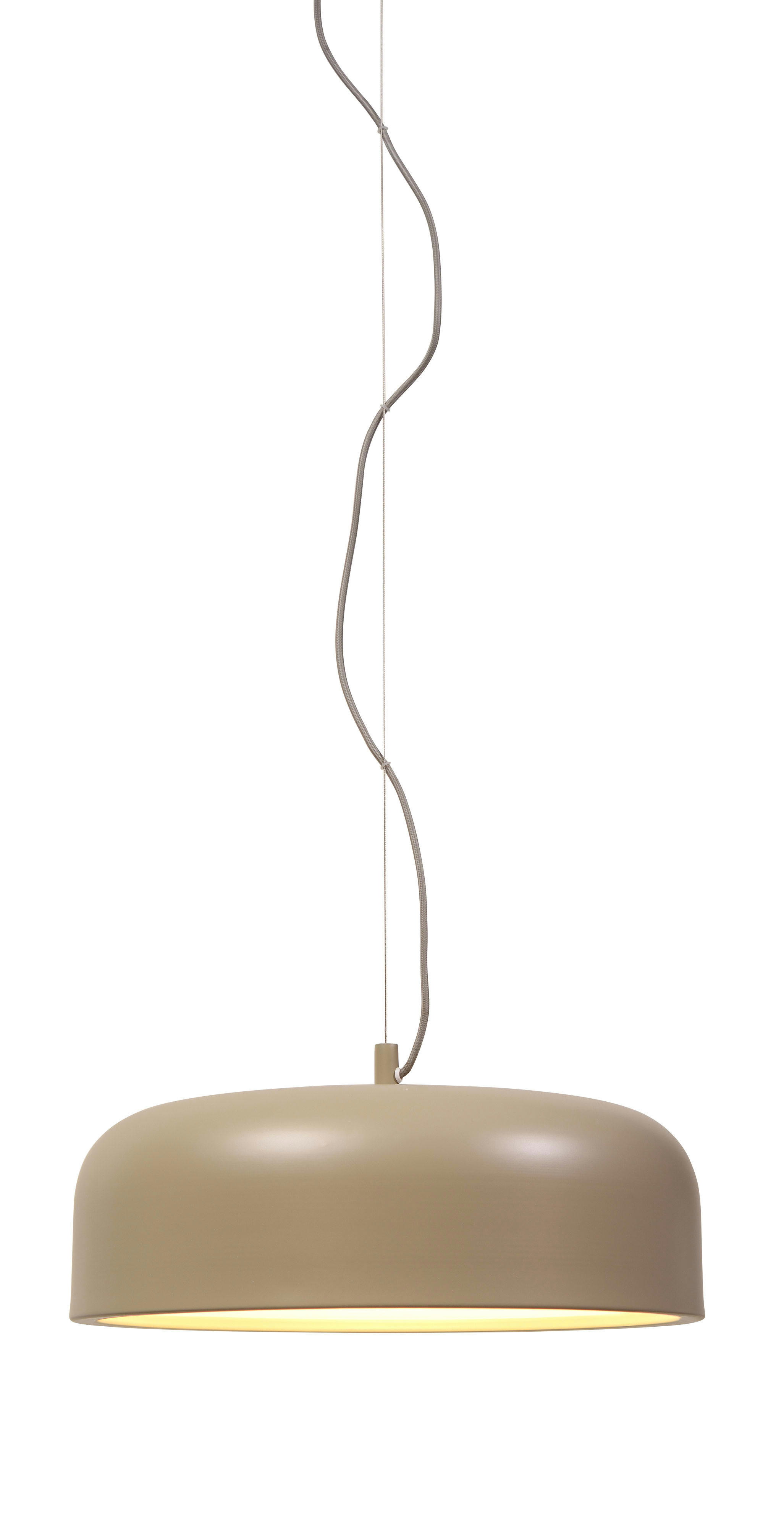 MARSEILLE - Suspension en fer forgé beige D49cm
