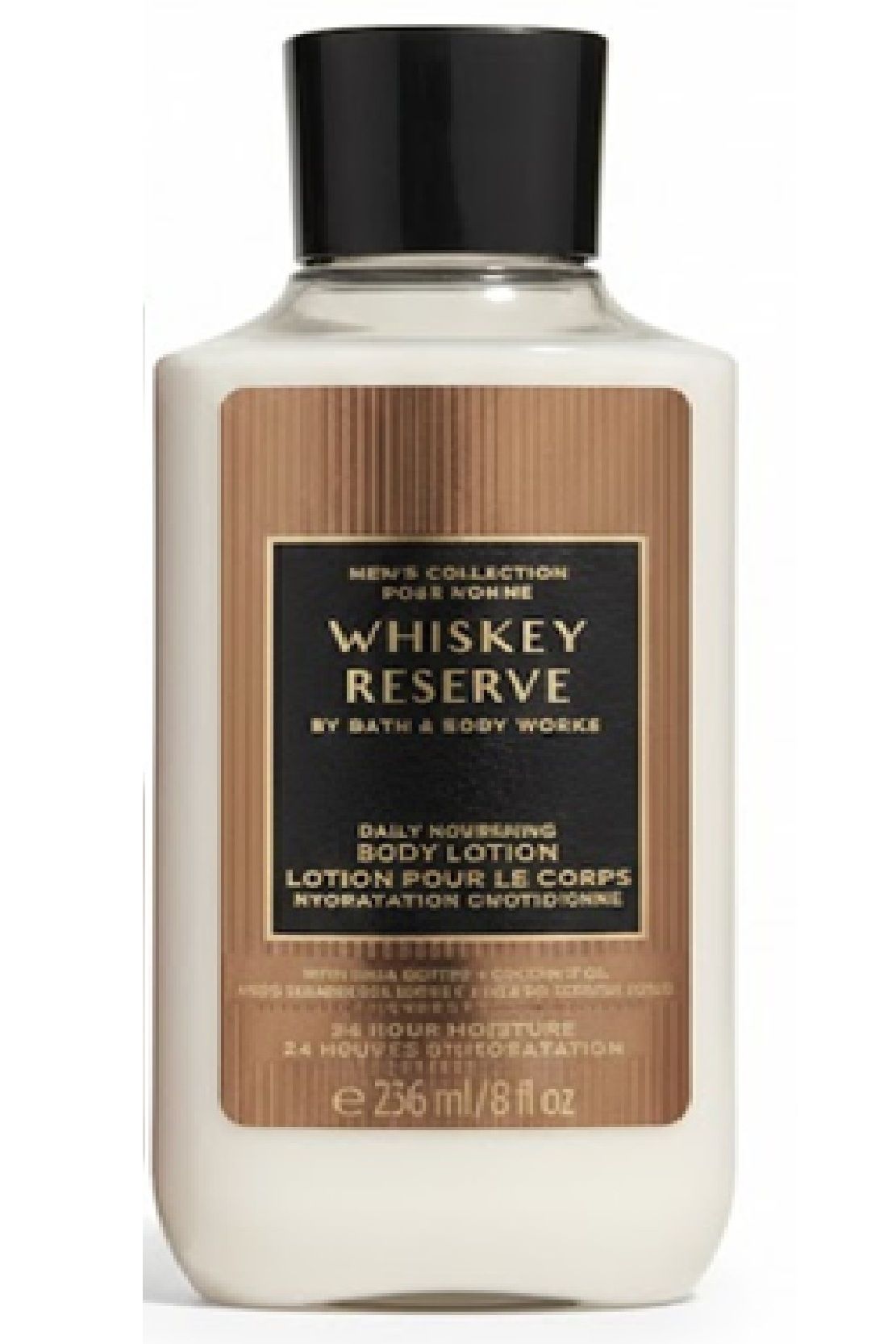Bath & Body Works Whiskey Reserve Daily Hydrating Body Lotion 236ml – Warm Woody Scent