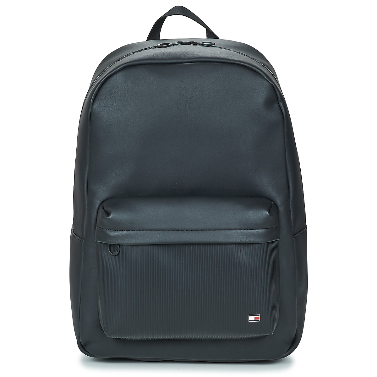 Tommy Hilfiger - TH FLAG BACKPACK - Black
