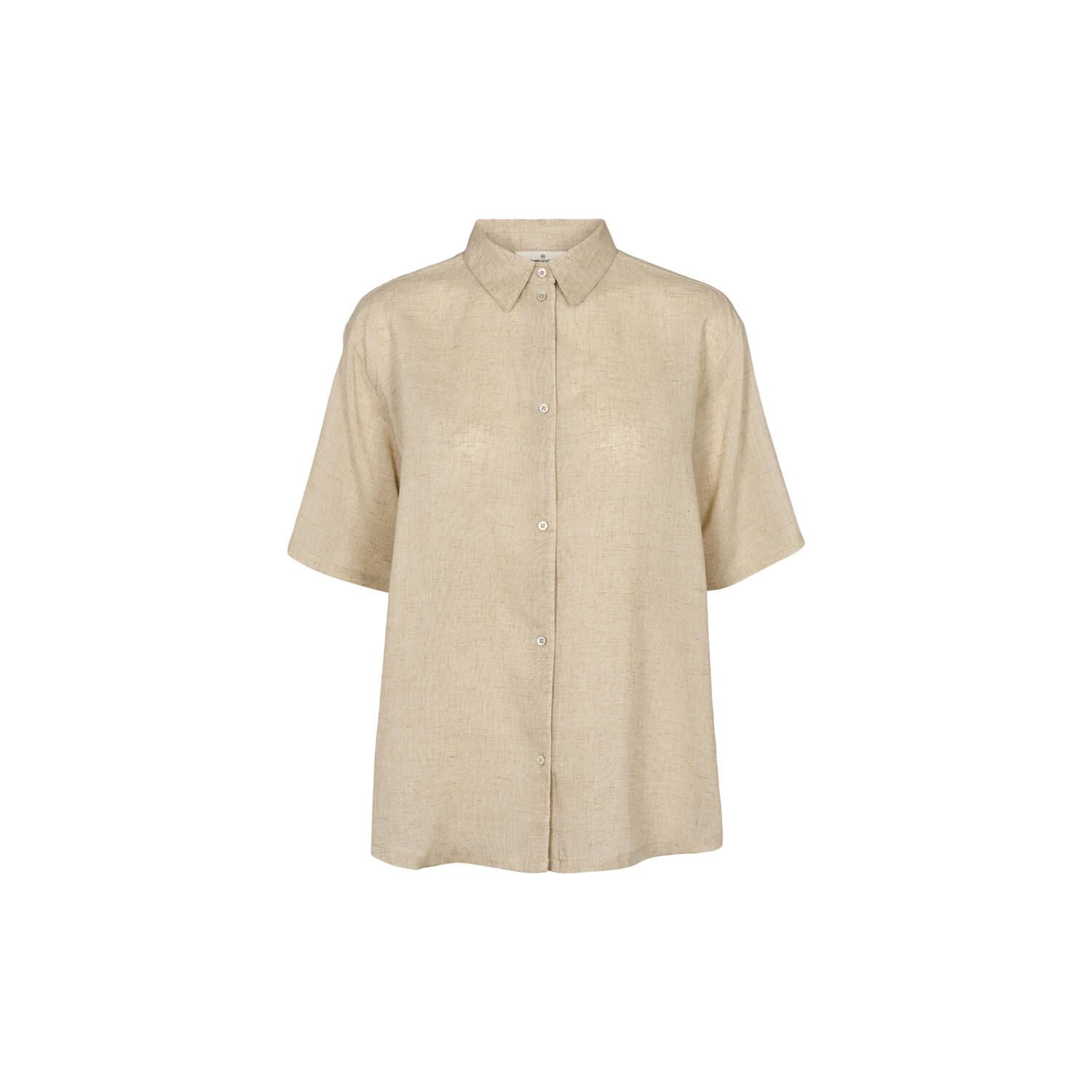 Carina Oversized Shirt, natural melange