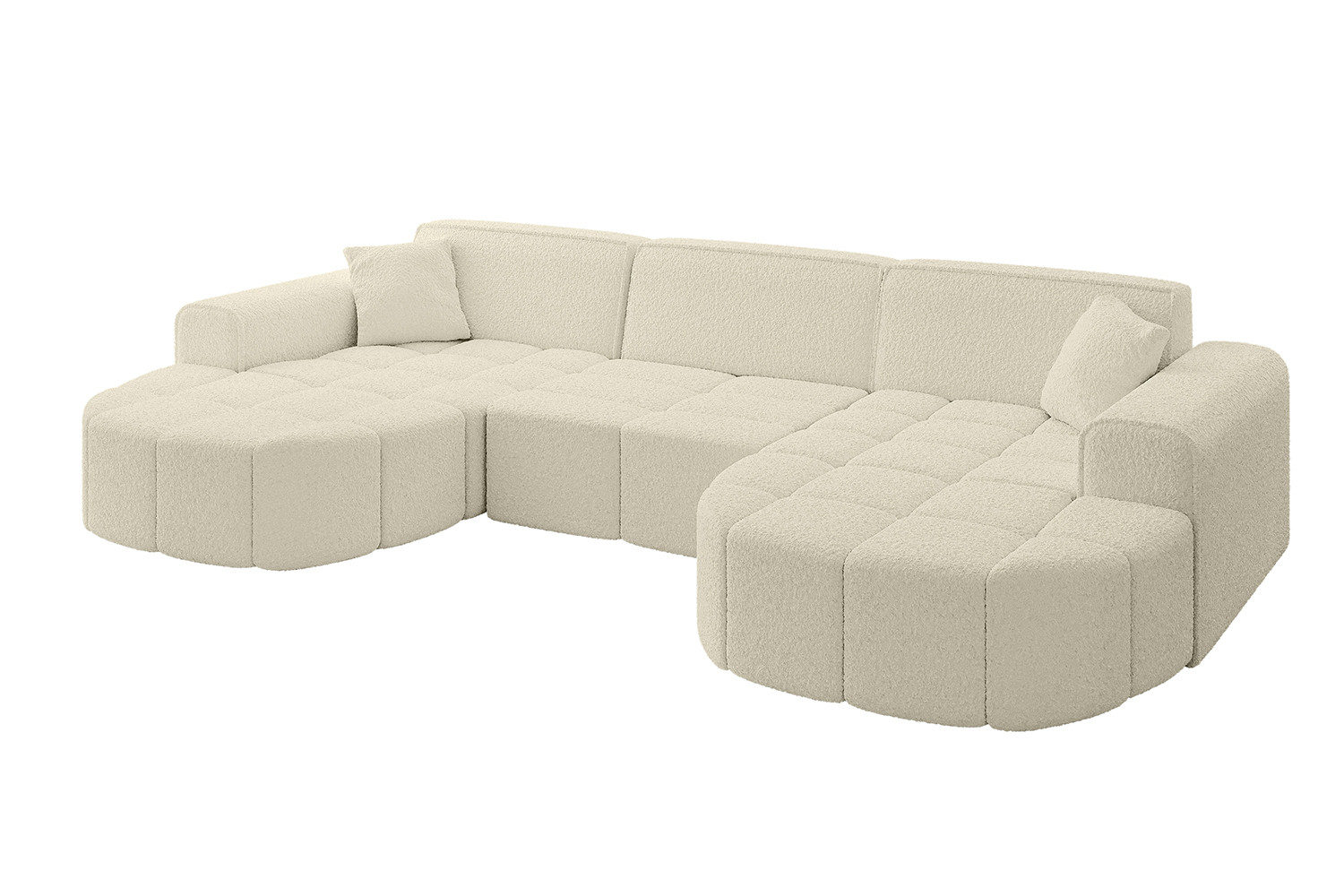 Narożnik uniwersalny bez funkcji spania LIVO-U1 - 315x173x79,5 Beżowy