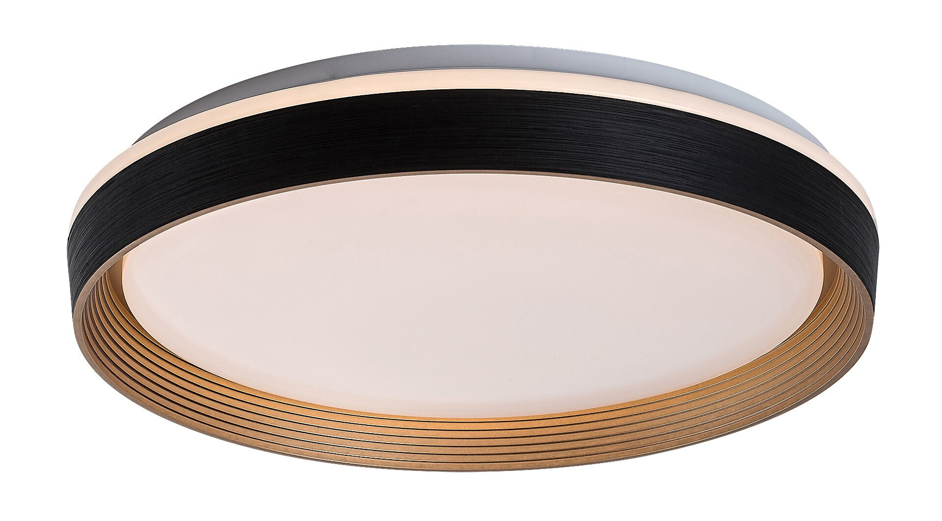 Plafon LADAN z pilotem okrągły brązowy LED 1x48W 50cm 3000lm IP20 Rabalux